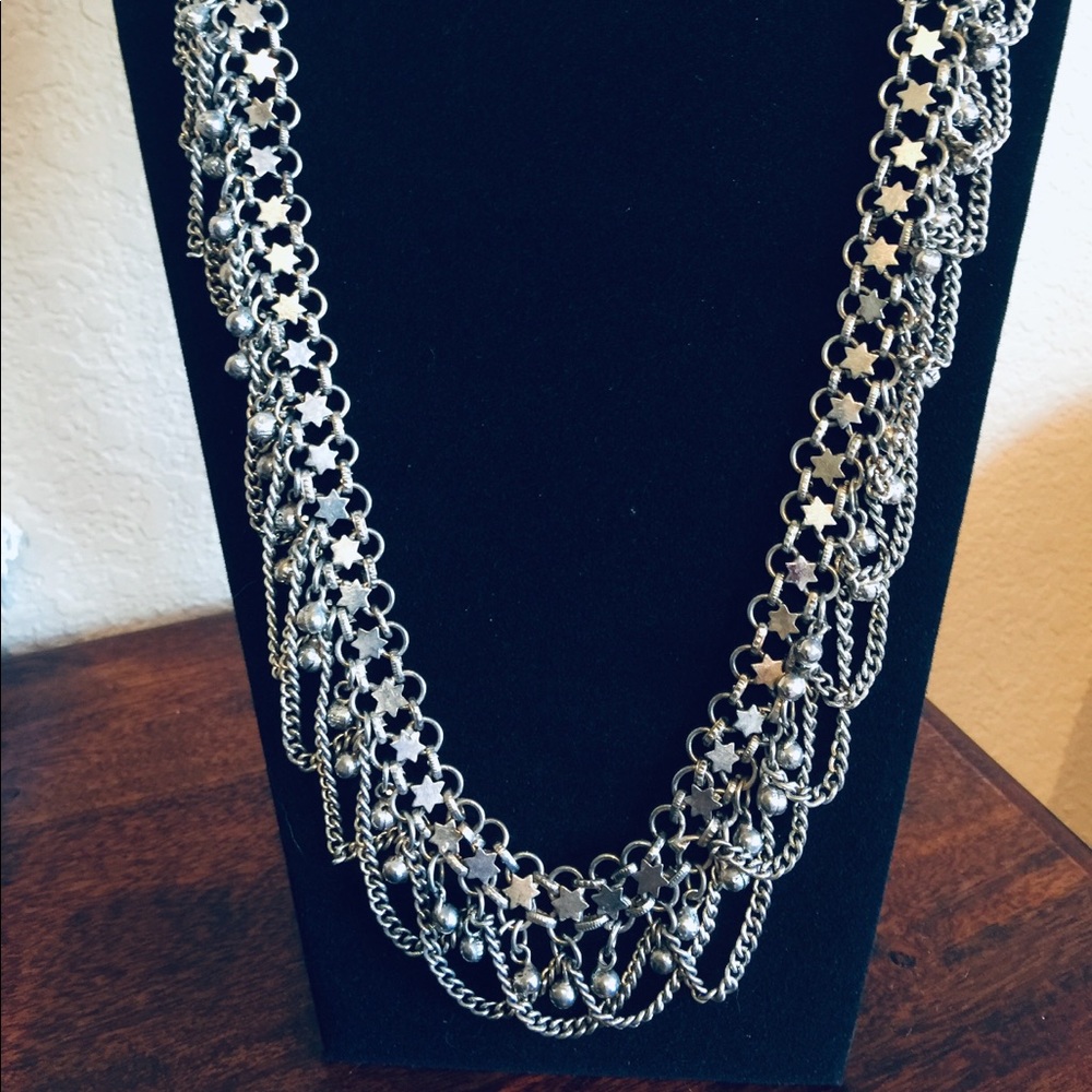36” Heavy Silver Metal Chain
